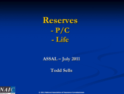Insurance Companies Reserves Understanding Their Role