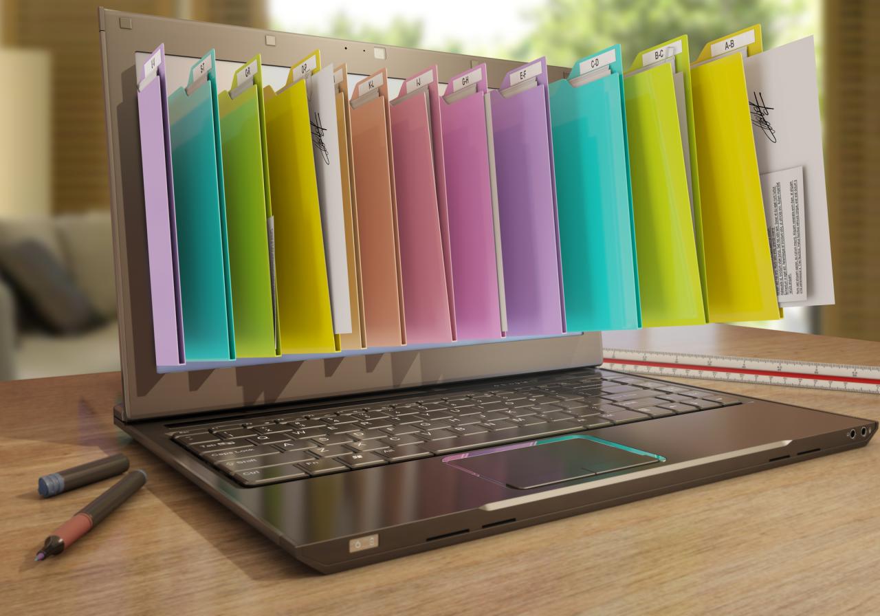 Electronic document storage solutions