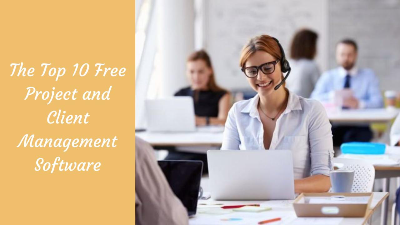 Client project management tool