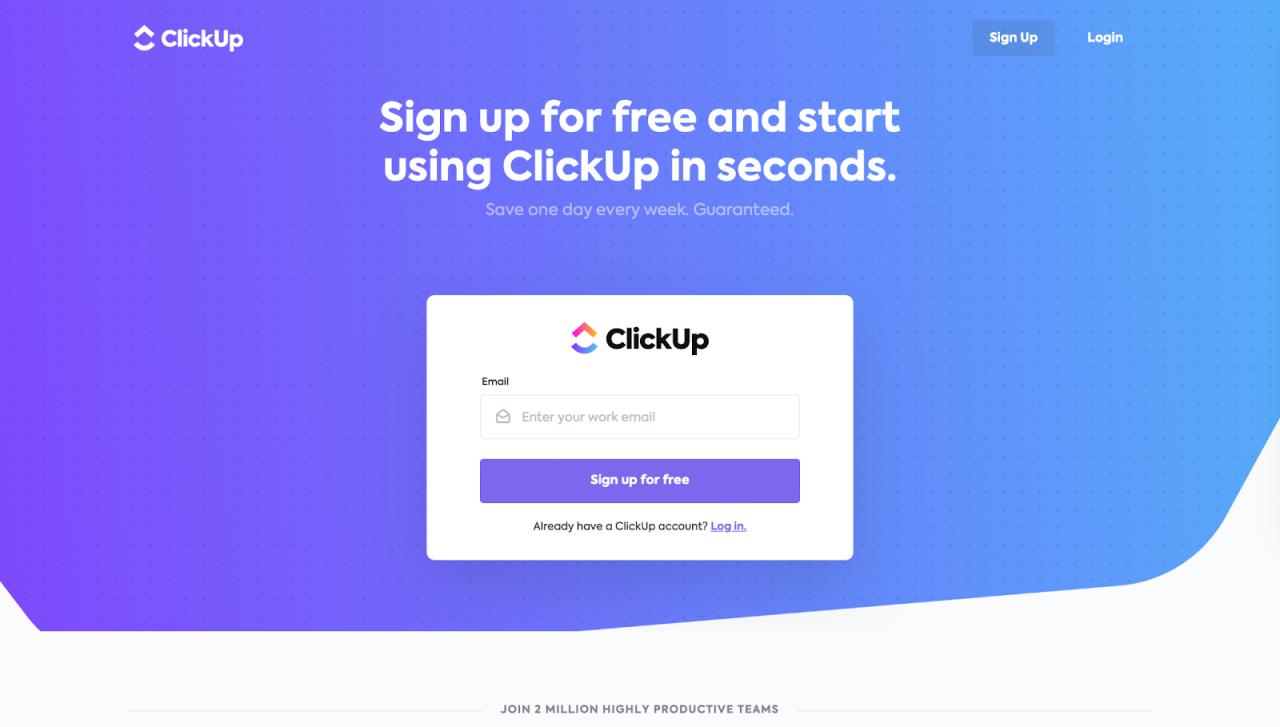 Client project management tool