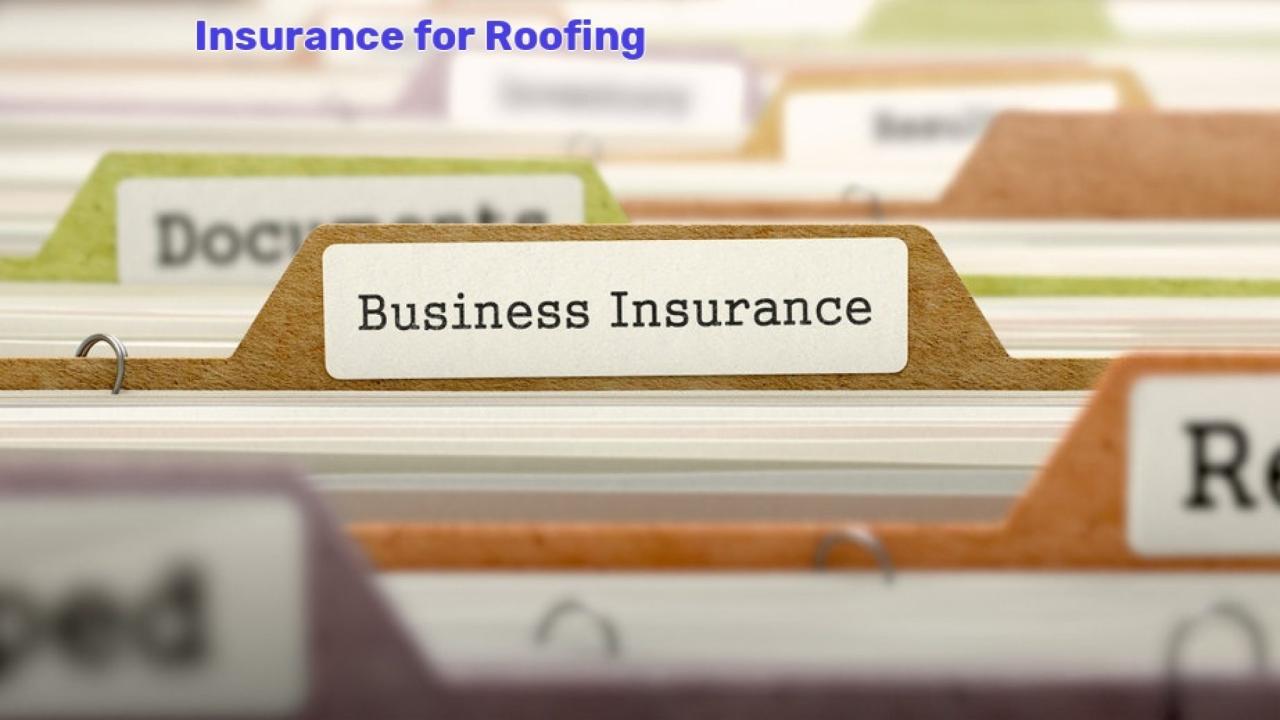 Roofing company work with insurance