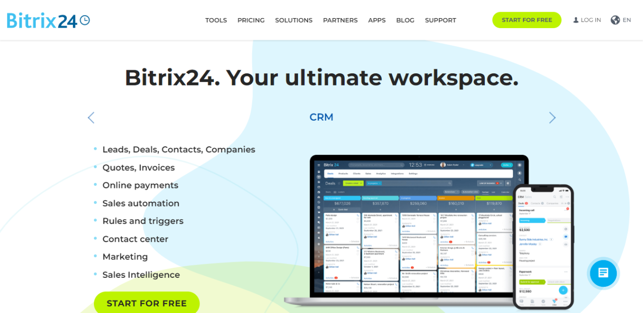Best crm and project management tool
