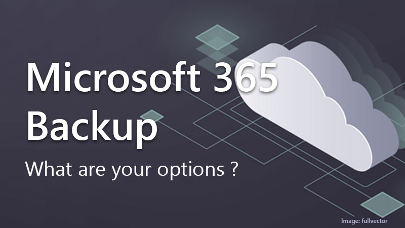Microsoft 365 backup storage