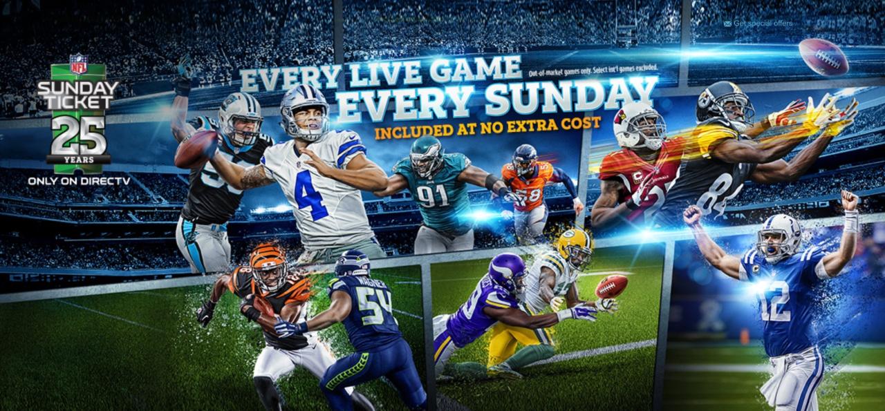 Nfl sunday ticket all games