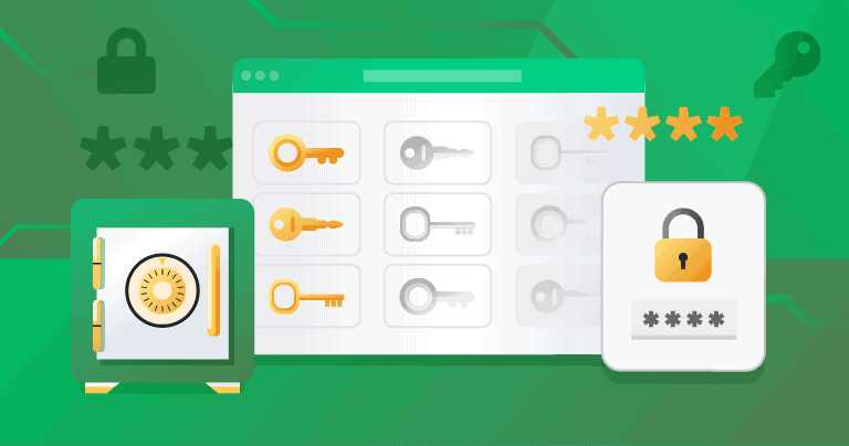 Business password storage
