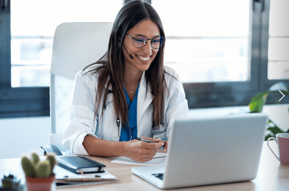 Virtual receptionist healthcare