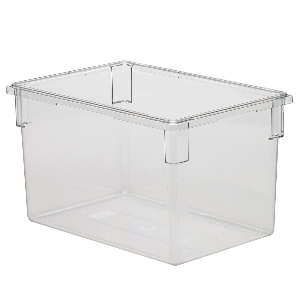 Clear storage boxes 26 x 16 x 14