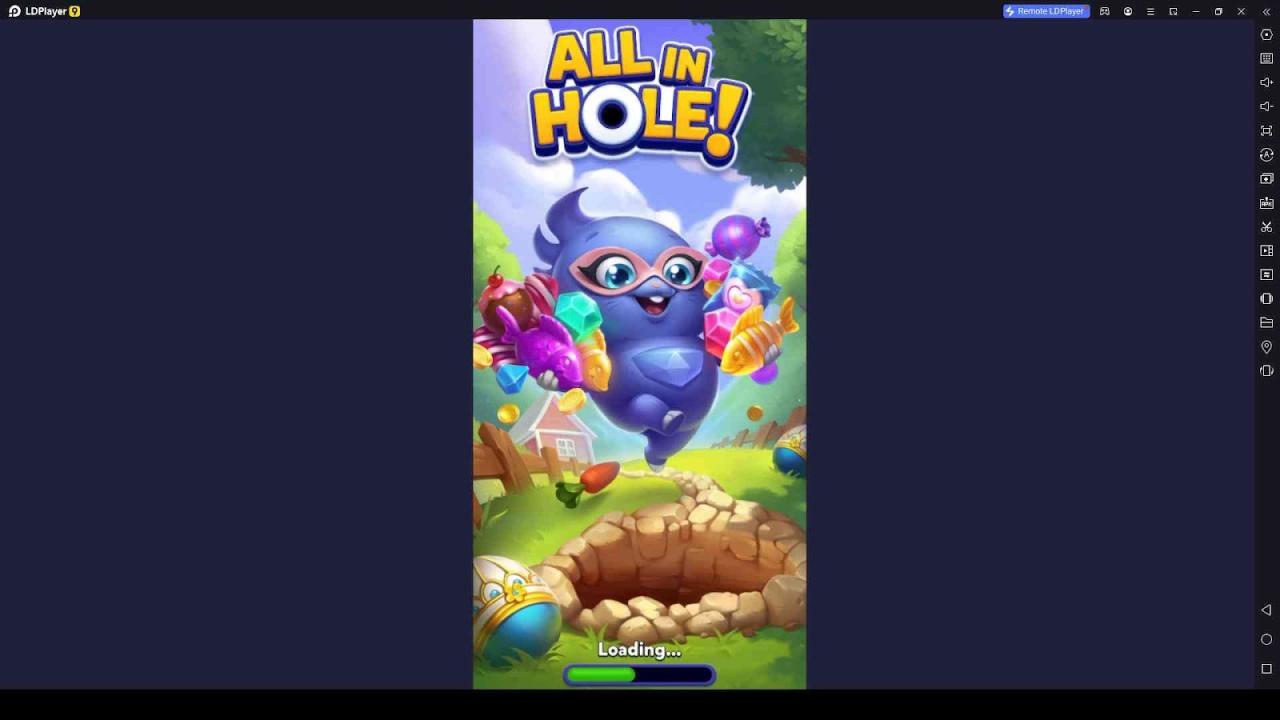 Games like all in hole