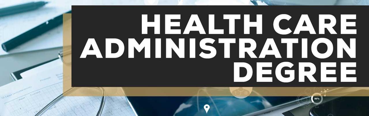 Healthcare administration degree north carolina