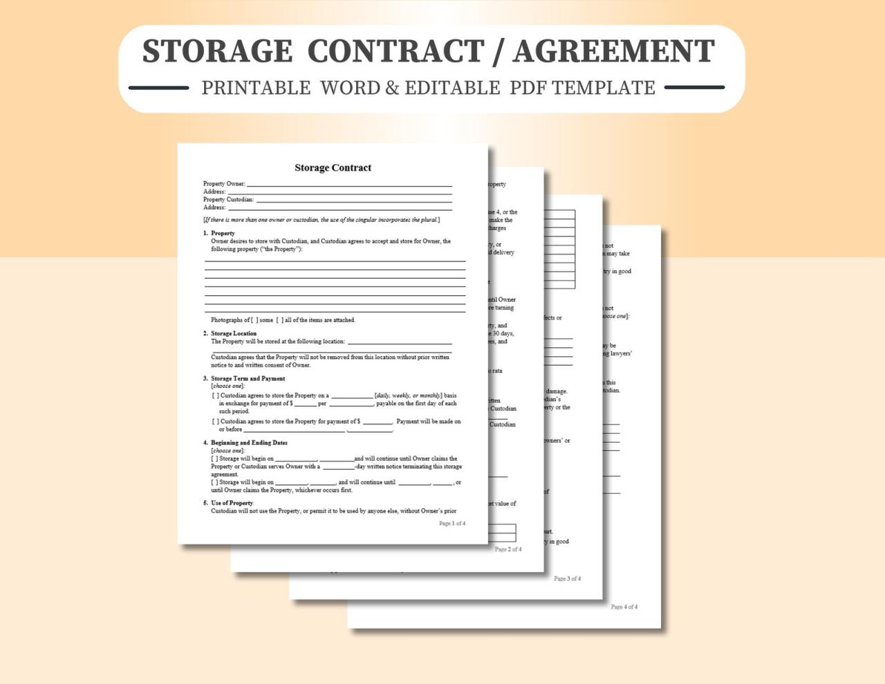 Contract repository document lifecycle agreement