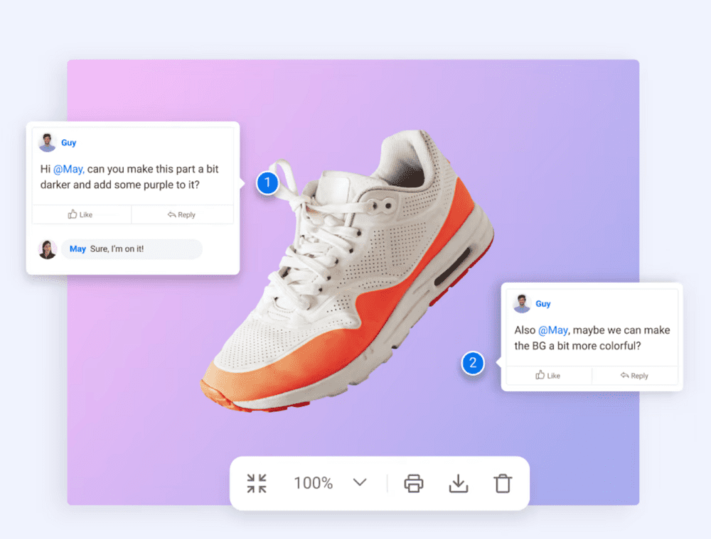 Project management tool for designers