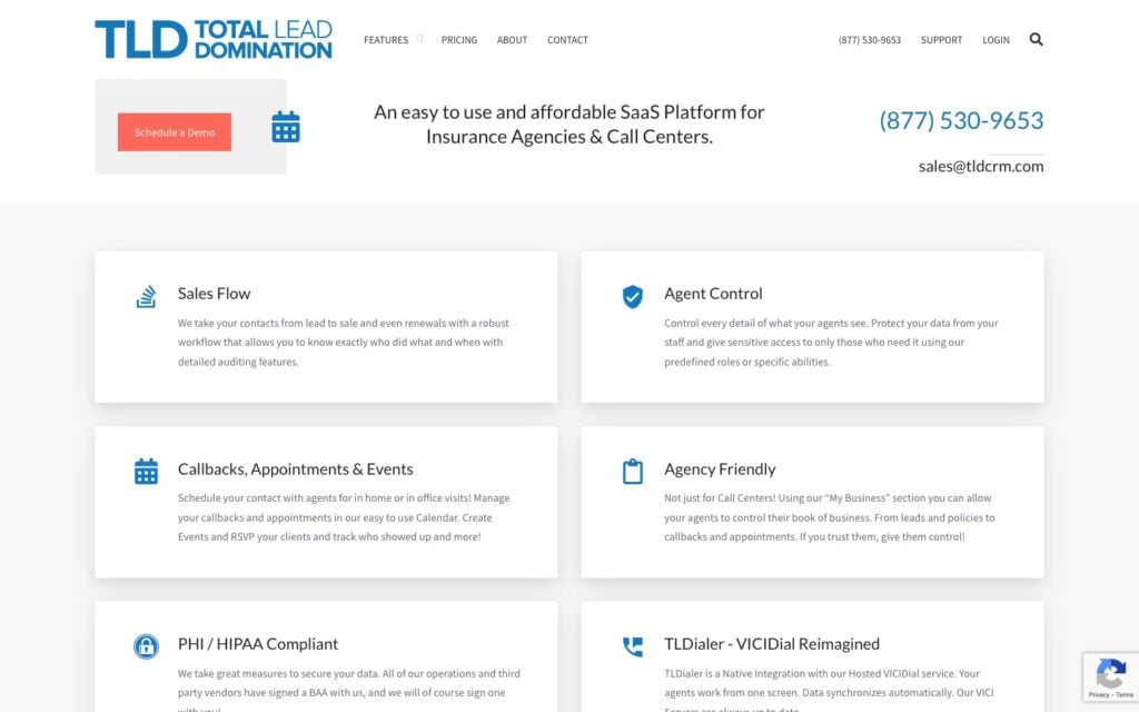 Contract management software for insurance companies