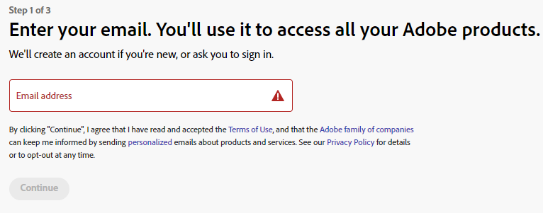 Creative cloud student subscription