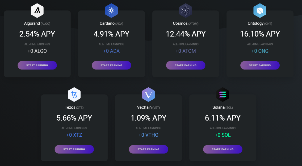 Staking rewards Staking rewards