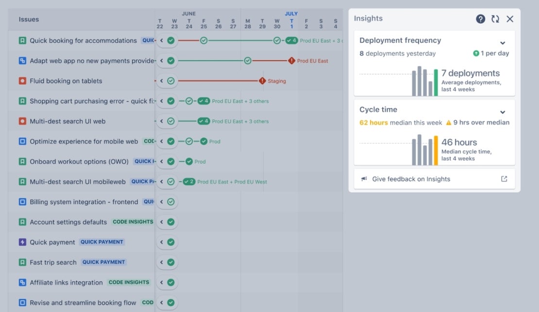 Project management tool for creatives