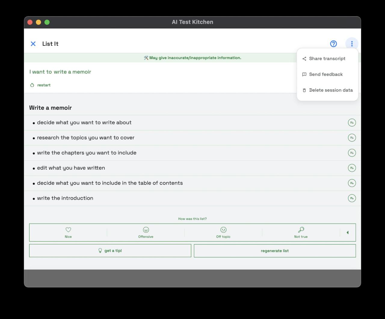 Google app on macbook