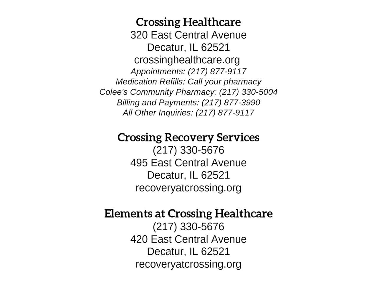Crossing Healthcare | Home Crossing healthcare in decatur illinois