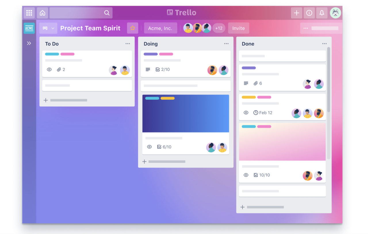 Great project management tools