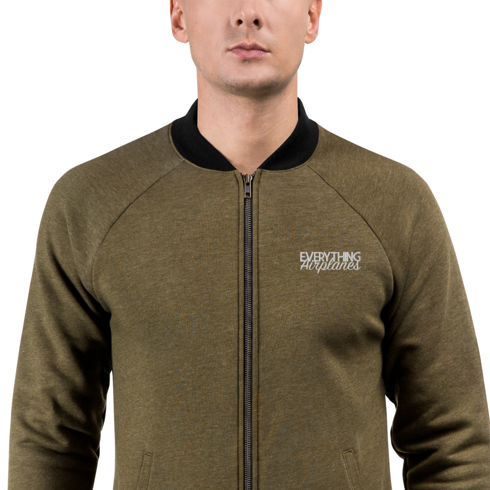 Bomber jacket logo classic chest custom
