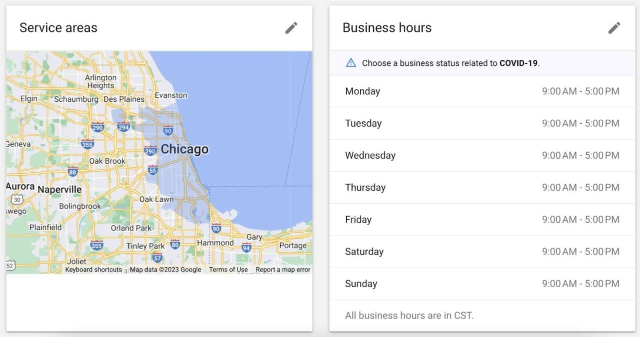 Google local services app