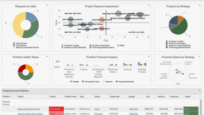 Planview project management tool