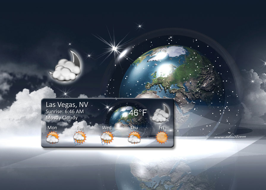 Weather gadget