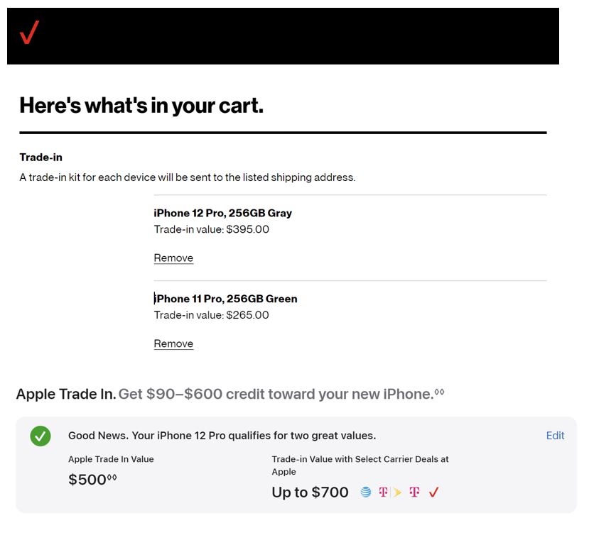 Verizon phone specials for existing customers
