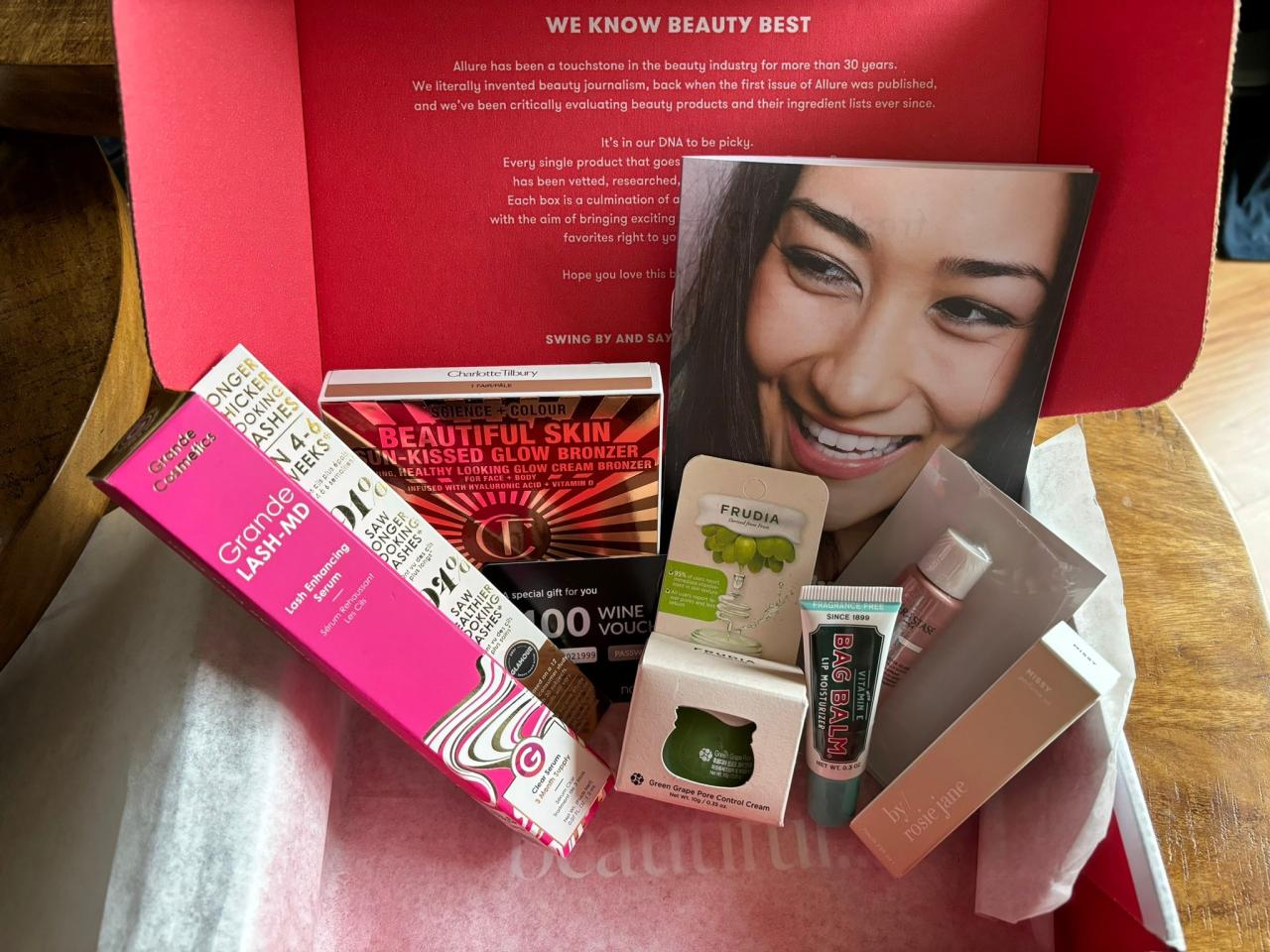 Allure beauty box promo