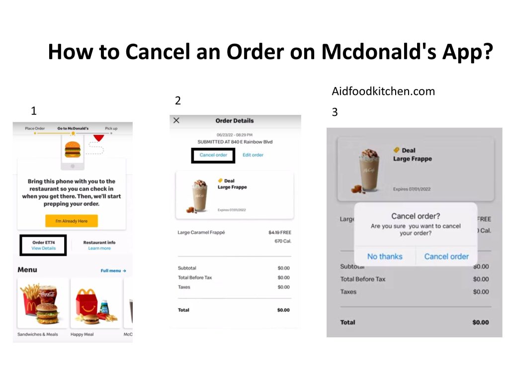 McDonald's Order App by Alireza Mirzabegi on Dribbble