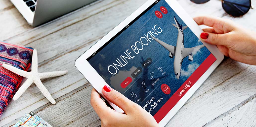 Online travel booking business