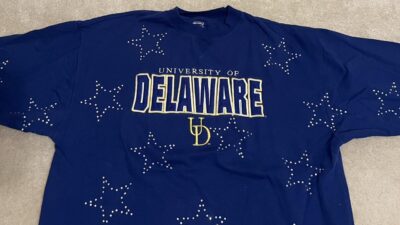 Custom Vintage University of Delaware... - Depop