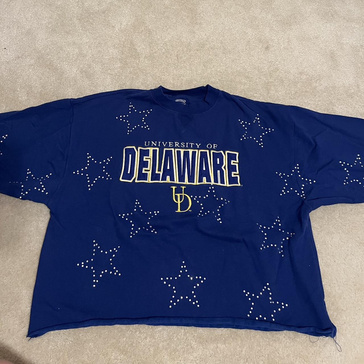 Custom Vintage University of Delaware... - Depop