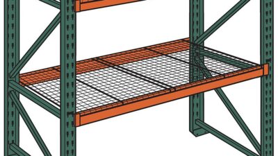 Warehouse pallet rack accessories
