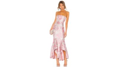 Lovers + Friends Urgonia Gown in Pink | Lyst