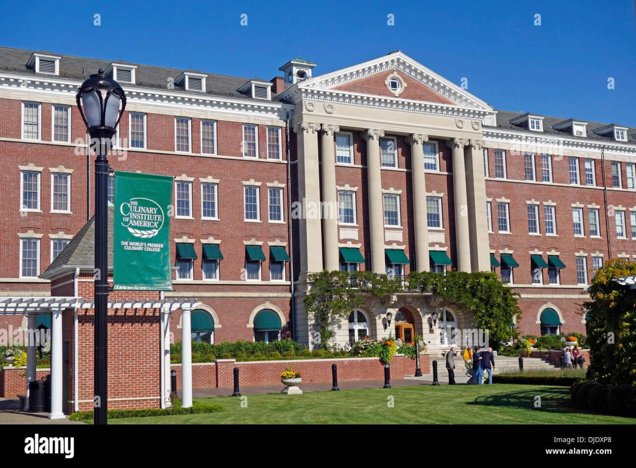 the Culinary Institute of America building in Hyde Park NY Stock Photo ... the Culinary Institute of America building in Hyde Park NY Stock Photo ...