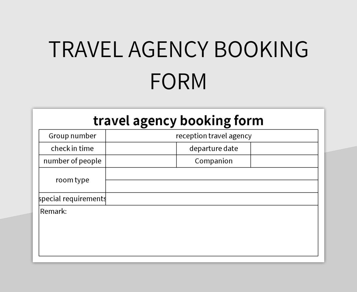 Online travel booking business